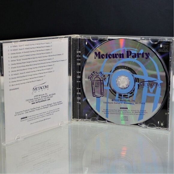Motown Party Just The Hits CD Vintage 1999 - Picture 3 of 5